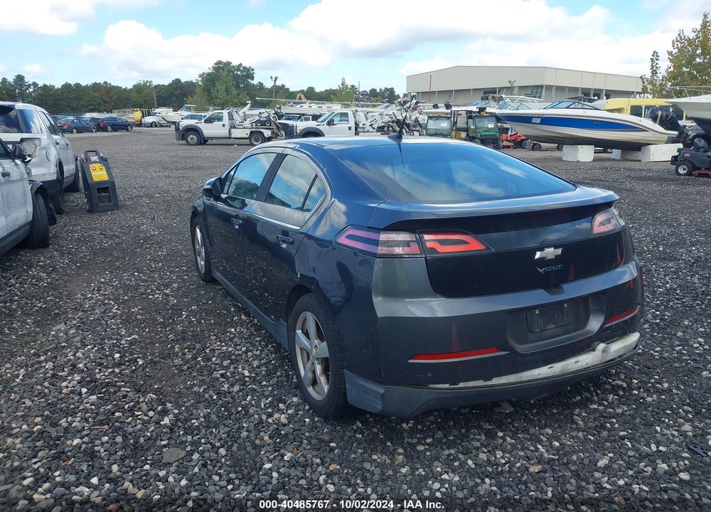 2011 CHEVROLET VOLT VIN: 1G1RC6E42BU103440