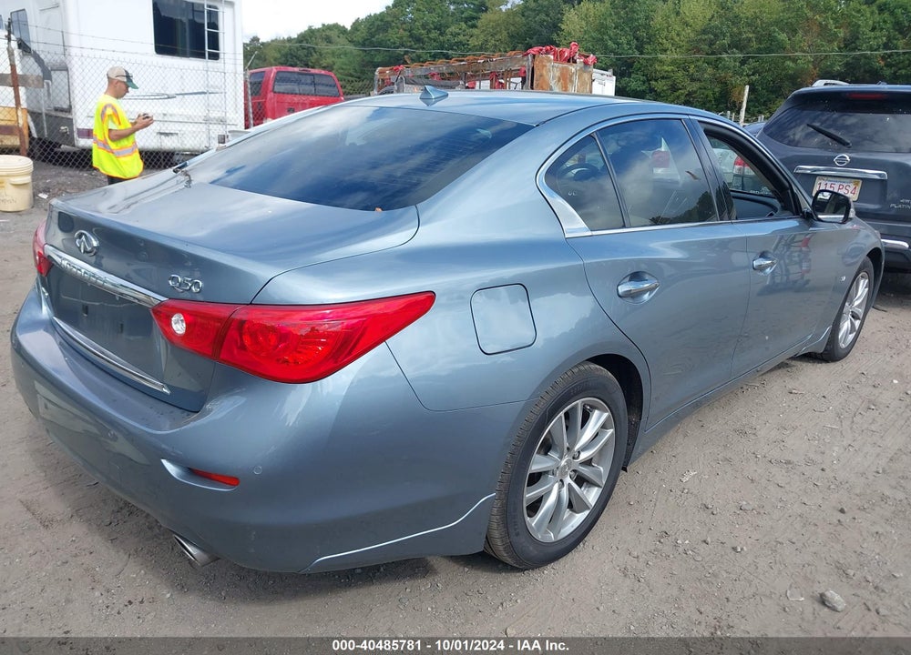 2014 INFINITI Q50 PREMIUM VIN: JN1BV7AR9EM687935