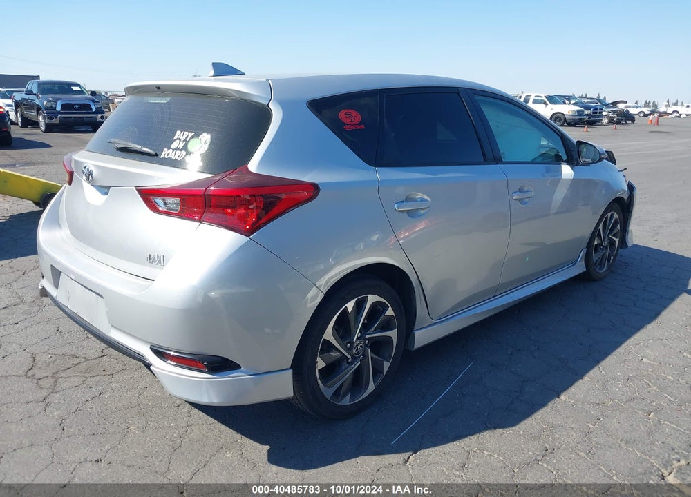 2017 TOYOTA COROLLA IM VIN: JTNKARJE5HJ544175
