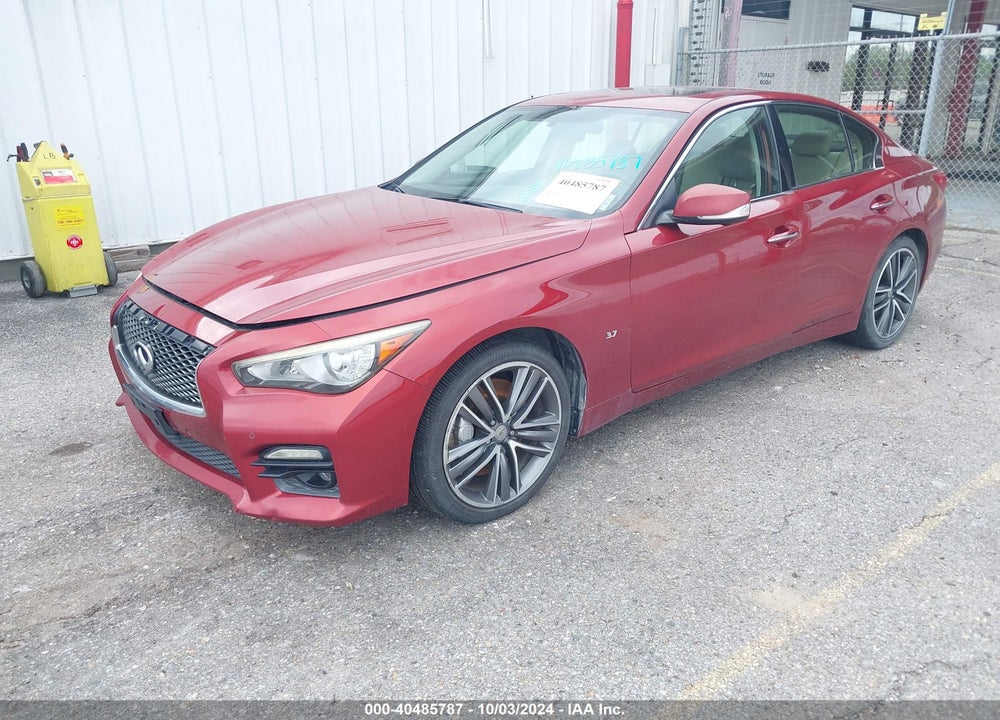 2014 INFINITI Q50 SPORT VIN: JN1BV7AR0EM706730