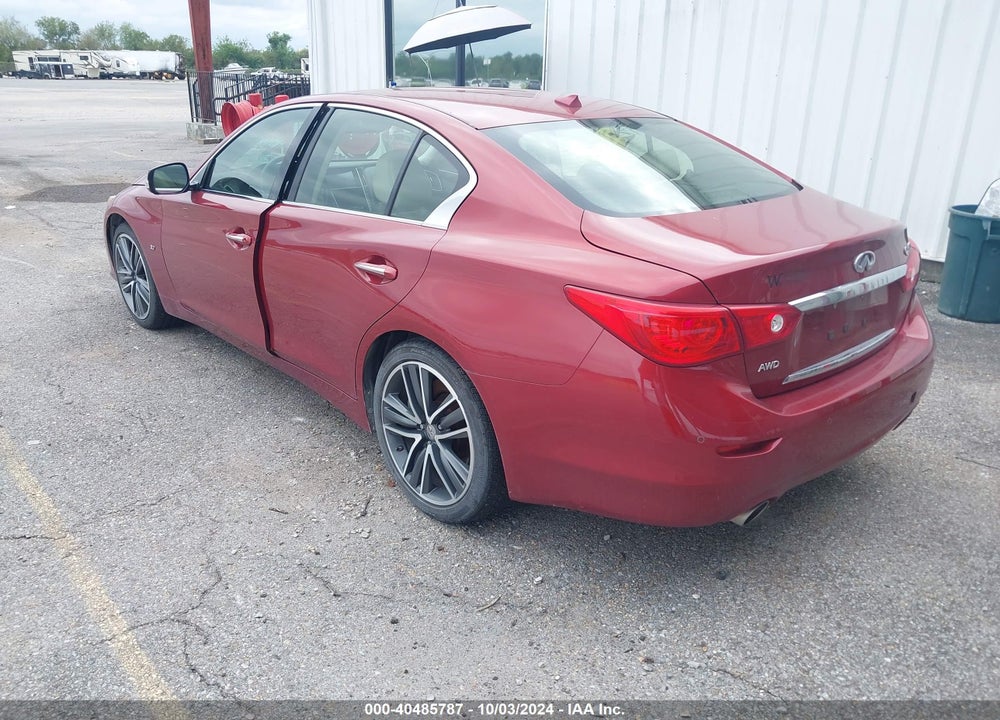 2014 INFINITI Q50 SPORT VIN: JN1BV7AR0EM706730