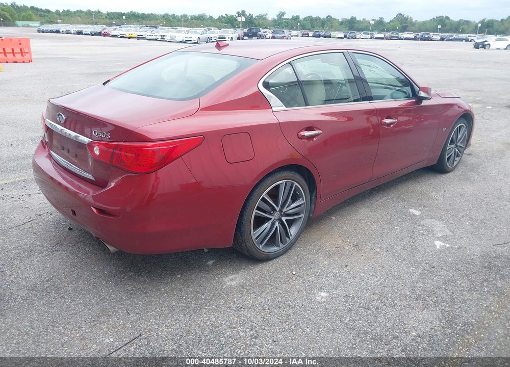 2014 INFINITI Q50 SPORT VIN: JN1BV7AR0EM706730