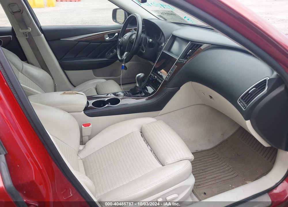 2014 INFINITI Q50 SPORT VIN: JN1BV7AR0EM706730