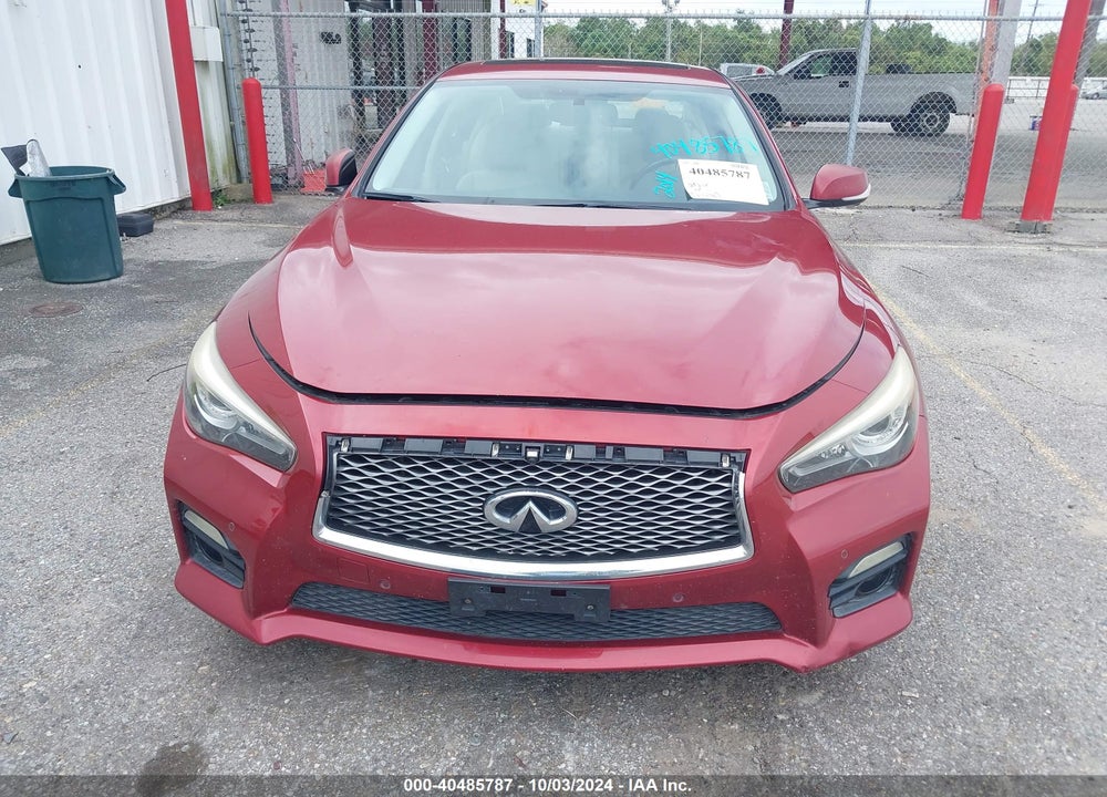 2014 INFINITI Q50 SPORT VIN: JN1BV7AR0EM706730