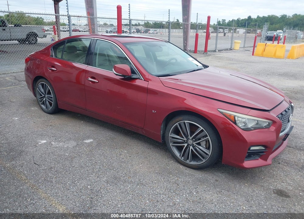 2014 INFINITI Q50 SPORT VIN: JN1BV7AR0EM706730