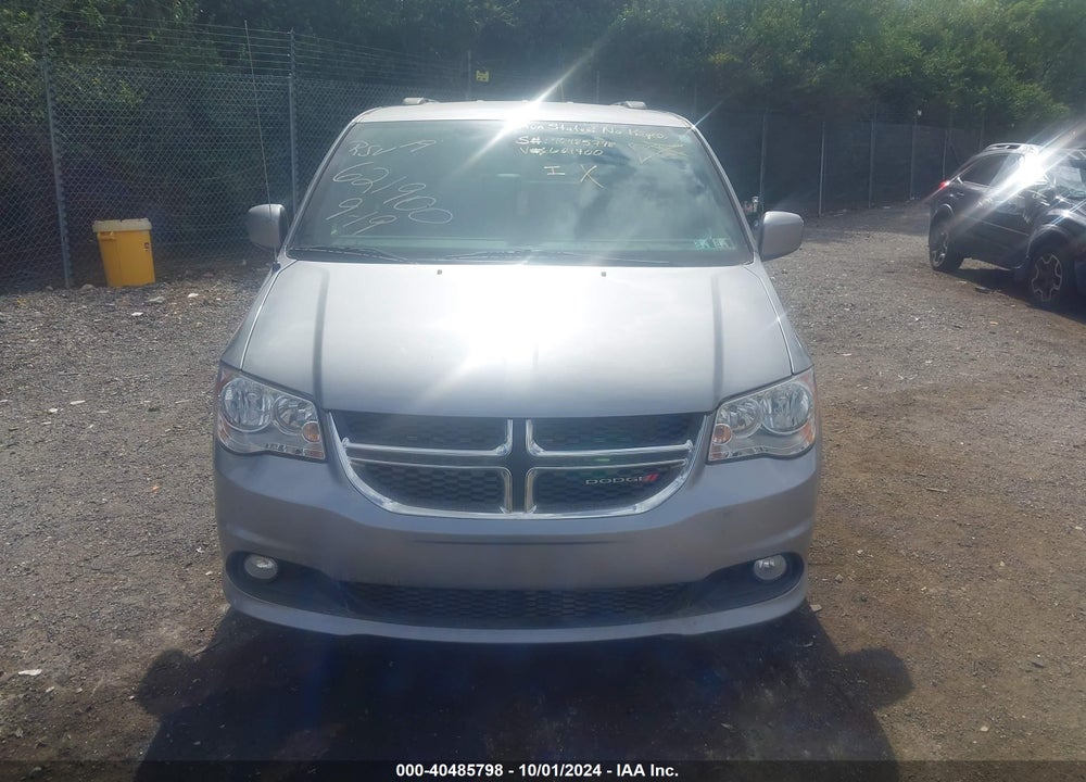 2019 DODGE GRAND CARAVAN SXT VIN: 2C4RDGCG8KR621900