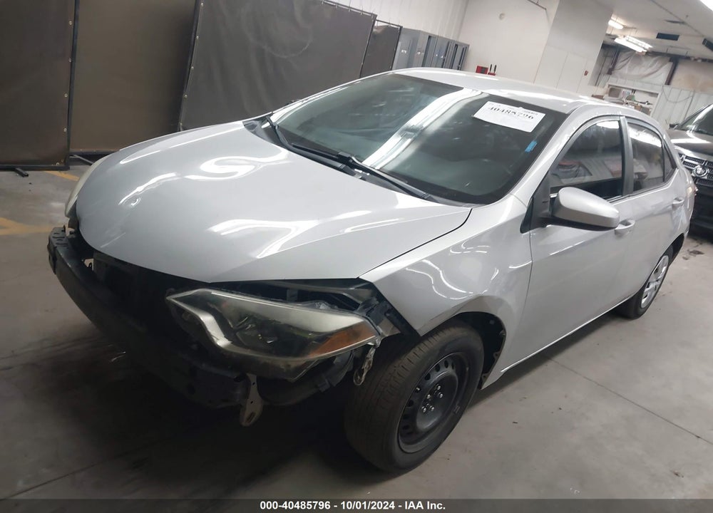 2016 TOYOTA COROLLA L VIN: 2T1BURHE5GC572960