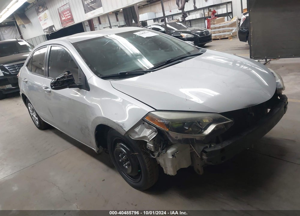 2016 TOYOTA COROLLA L VIN: 2T1BURHE5GC572960