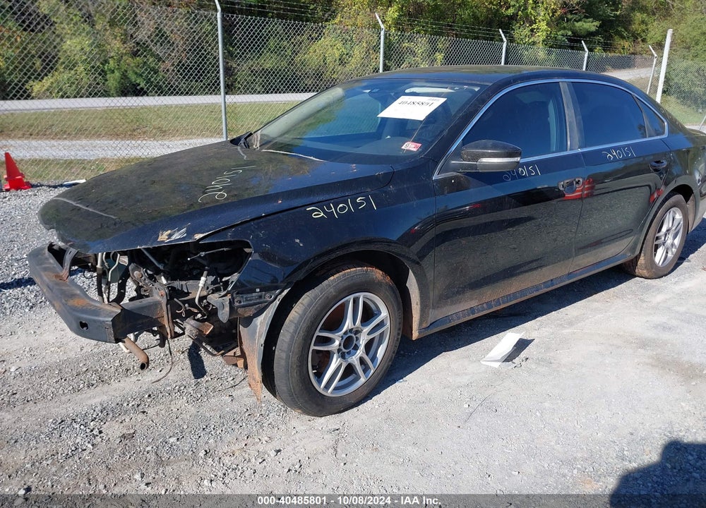 2013 VOLKSWAGEN PASSAT 2.5L SE VIN: 1VWBP7A31DC063423