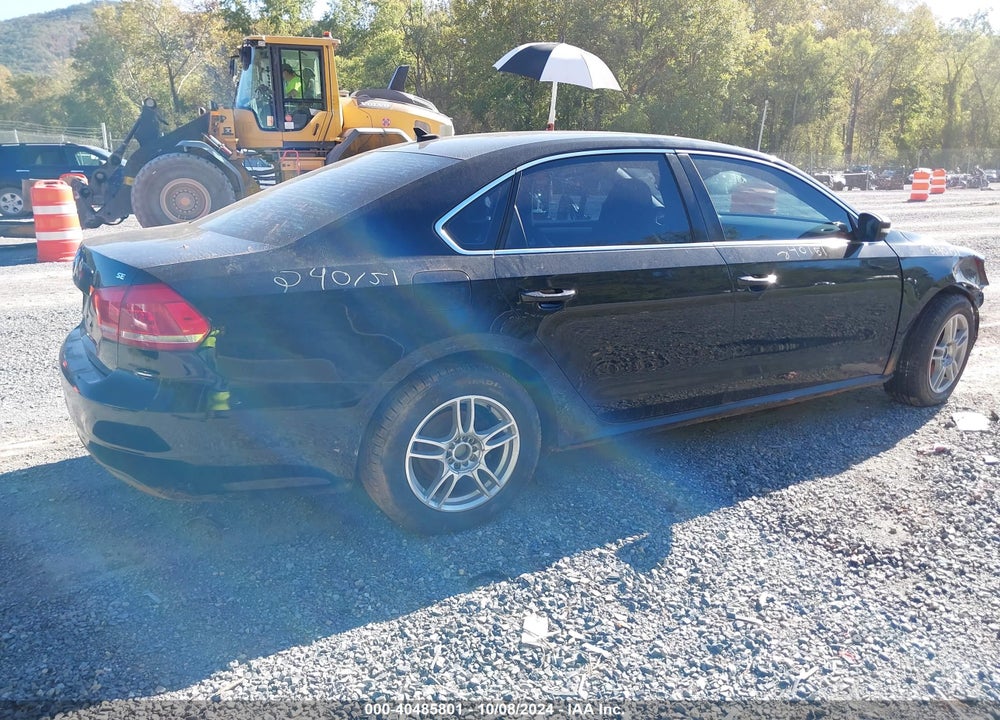 2013 VOLKSWAGEN PASSAT 2.5L SE VIN: 1VWBP7A31DC063423