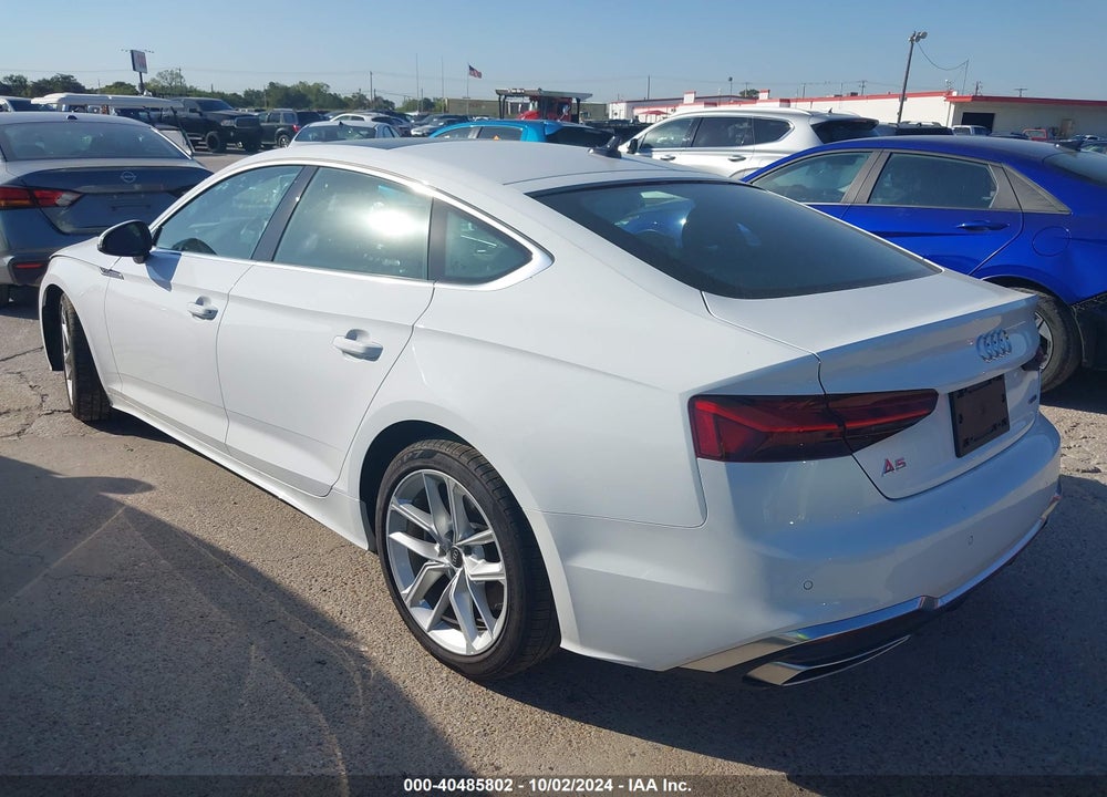 2024 AUDI A5 SPORTBACK PREMIUM PLUS 45 TFSI QUATTRO S TRONIC VIN: WAUFACF58RA094788