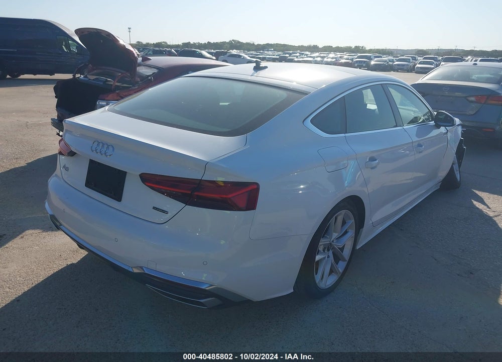 2024 AUDI A5 SPORTBACK PREMIUM PLUS 45 TFSI QUATTRO S TRONIC VIN: WAUFACF58RA094788