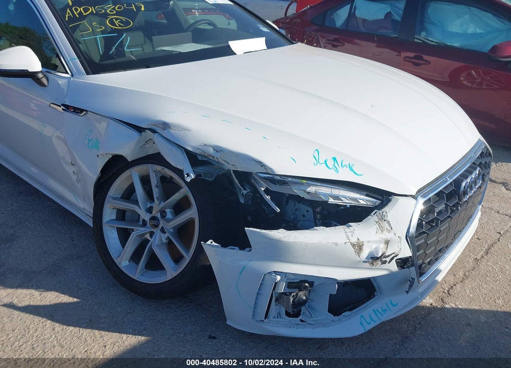 2024 AUDI A5 SPORTBACK PREMIUM PLUS 45 TFSI QUATTRO S TRONIC VIN: WAUFACF58RA094788