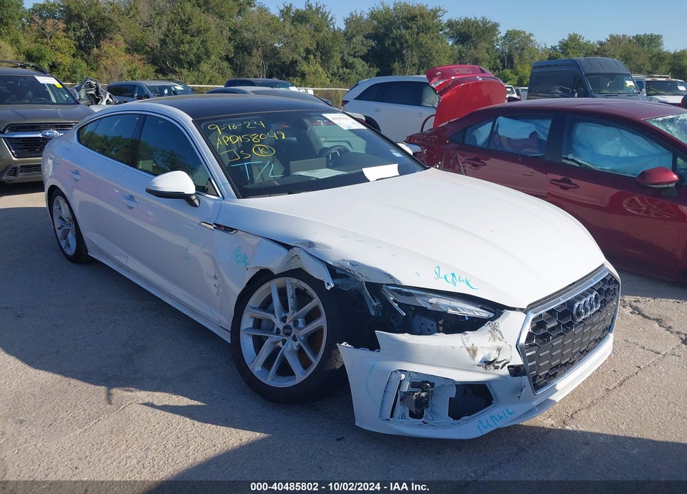2024 AUDI A5 SPORTBACK PREMIUM PLUS 45 TFSI QUATTRO S TRONIC VIN: WAUFACF58RA094788