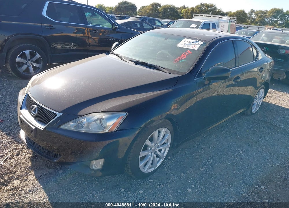 2007 LEXUS IS 250 VIN: JTHBK262772028933