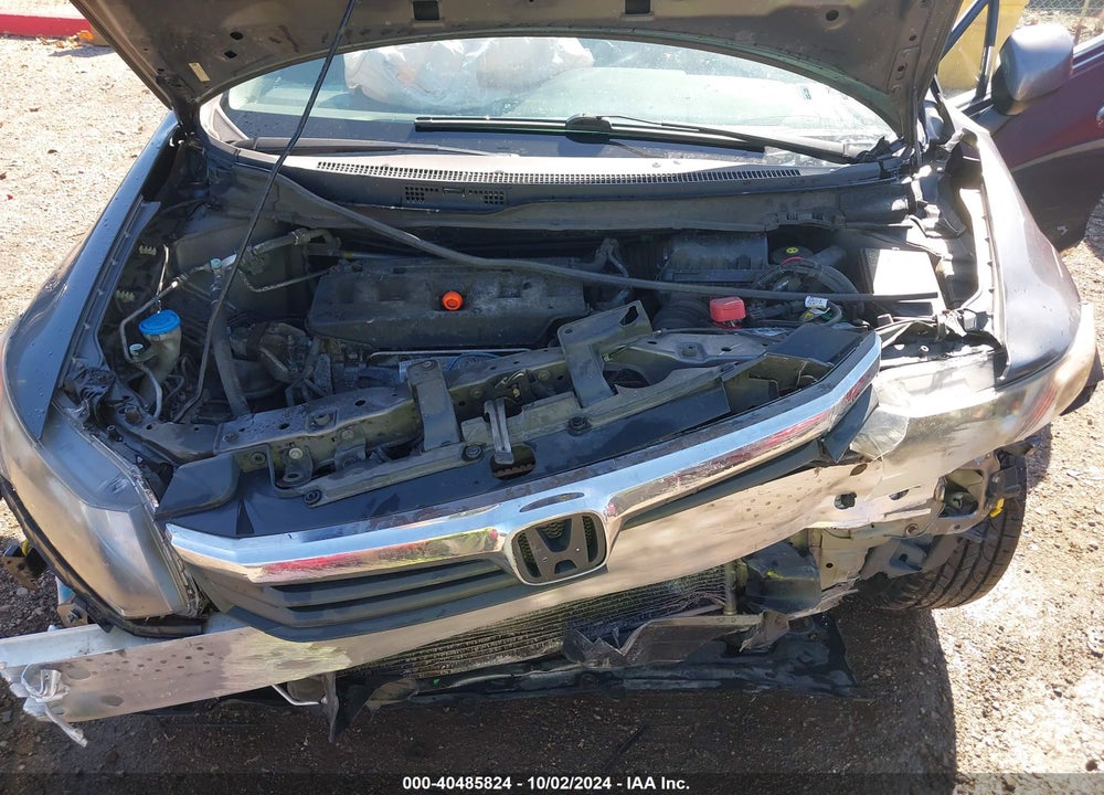 2012 HONDA CIVIC LX VIN: 19XFB2F50CE317551