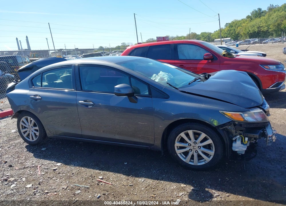 2012 HONDA CIVIC LX VIN: 19XFB2F50CE317551