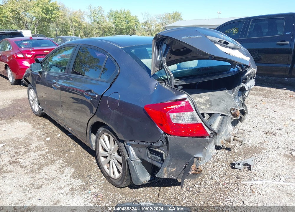 2012 HONDA CIVIC LX VIN: 19XFB2F50CE317551