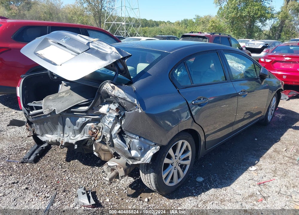 2012 HONDA CIVIC LX VIN: 19XFB2F50CE317551