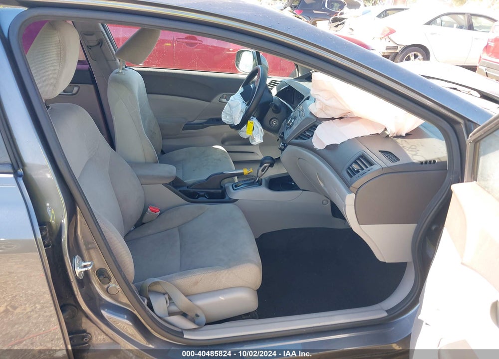 2012 HONDA CIVIC LX VIN: 19XFB2F50CE317551