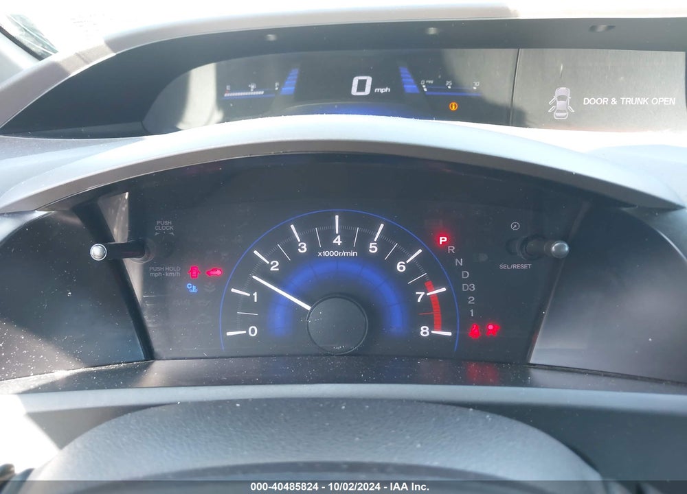 2012 HONDA CIVIC LX VIN: 19XFB2F50CE317551