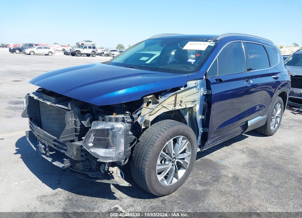 2019 HYUNDAI SANTA FE LIMITED VIN: 5NMS53AD8KH032713
