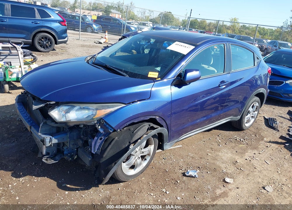 2017 HONDA HR-V LX VIN: 3CZRU6H34HG705253