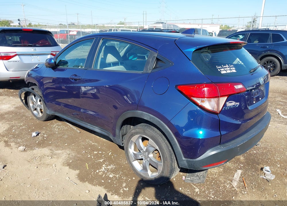 2017 HONDA HR-V LX VIN: 3CZRU6H34HG705253
