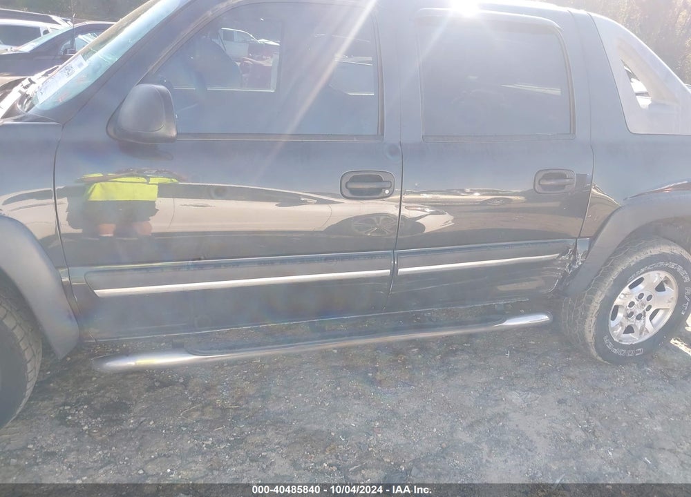 2006 CHEVROLET AVALANCHE 1500 Z71 VIN: 3GNEK12Z66G103016