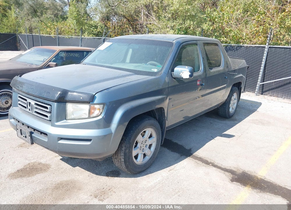 2007 HONDA RIDGELINE RTS VIN: 2HJYK16477H543411