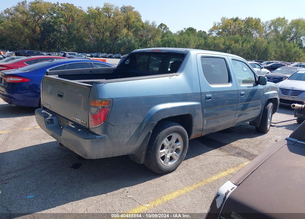 2007 HONDA RIDGELINE RTS VIN: 2HJYK16477H543411
