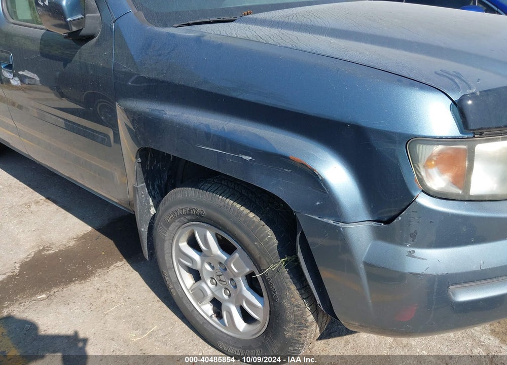 2007 HONDA RIDGELINE RTS VIN: 2HJYK16477H543411