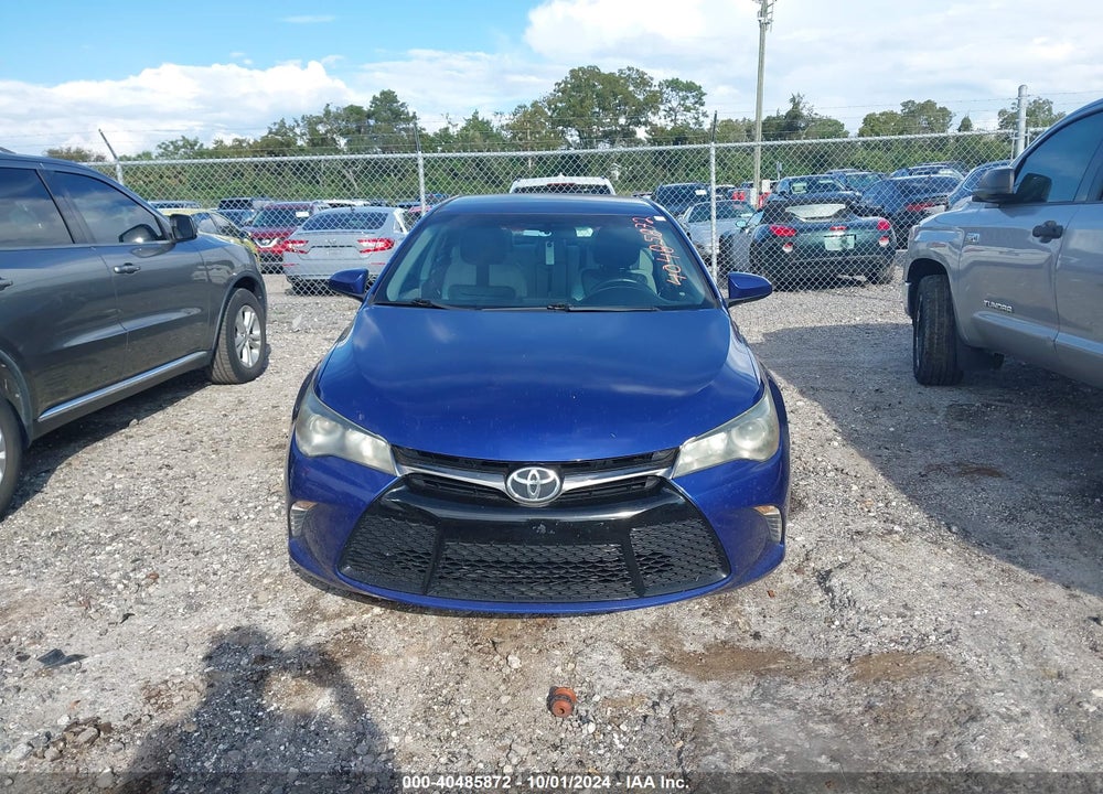 2016 TOYOTA CAMRY SE VIN: 4T1BF1FK6GU585557