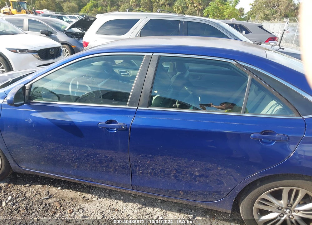 2016 TOYOTA CAMRY SE VIN: 4T1BF1FK6GU585557