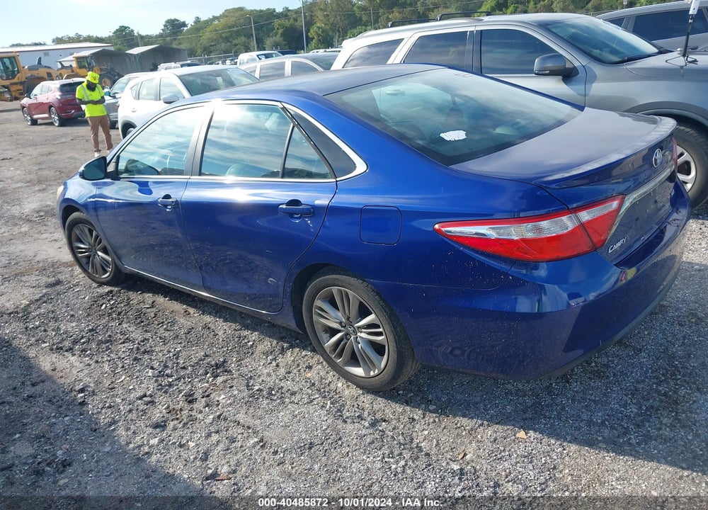 2016 TOYOTA CAMRY SE VIN: 4T1BF1FK6GU585557
