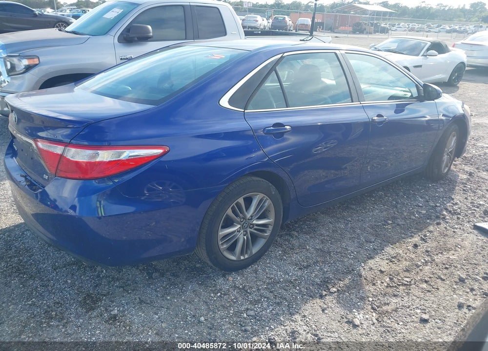 2016 TOYOTA CAMRY SE VIN: 4T1BF1FK6GU585557