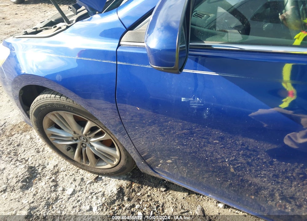 2016 TOYOTA CAMRY SE VIN: 4T1BF1FK6GU585557