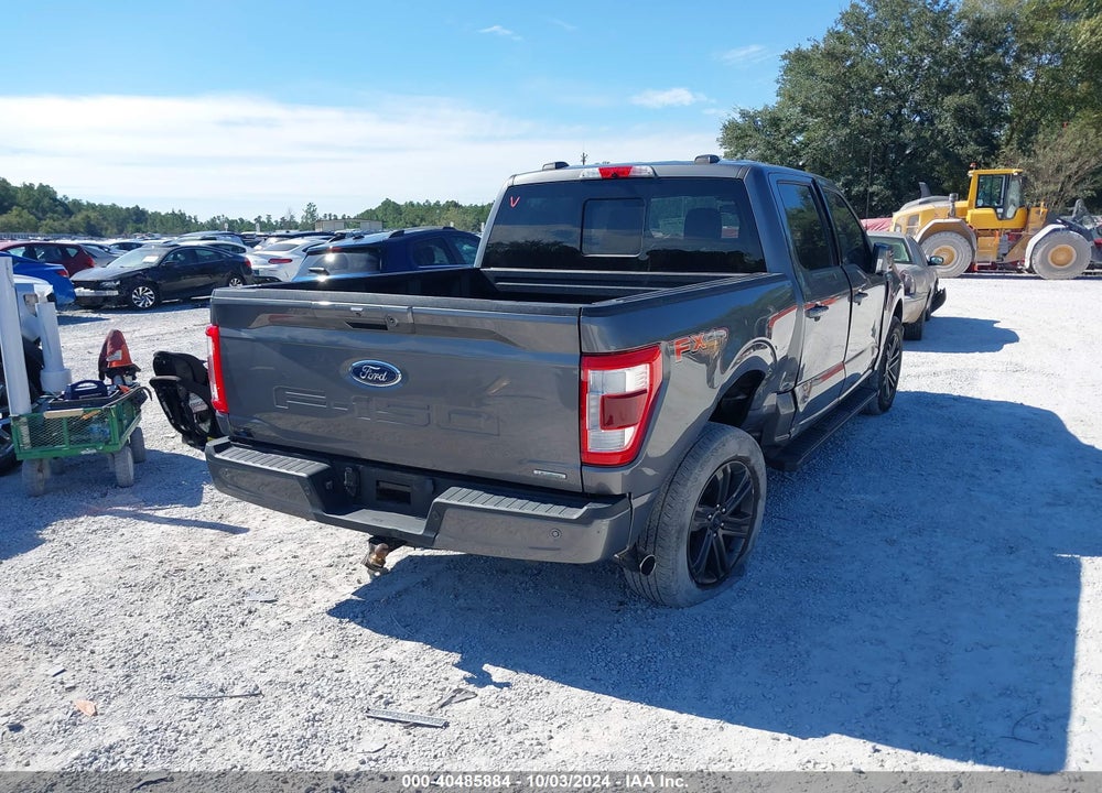 2022 FORD F-150 LARIAT VIN: 1FTFW1E80NFA99162