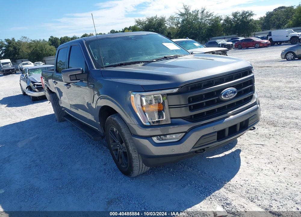 2022 FORD F-150 LARIAT VIN: 1FTFW1E80NFA99162