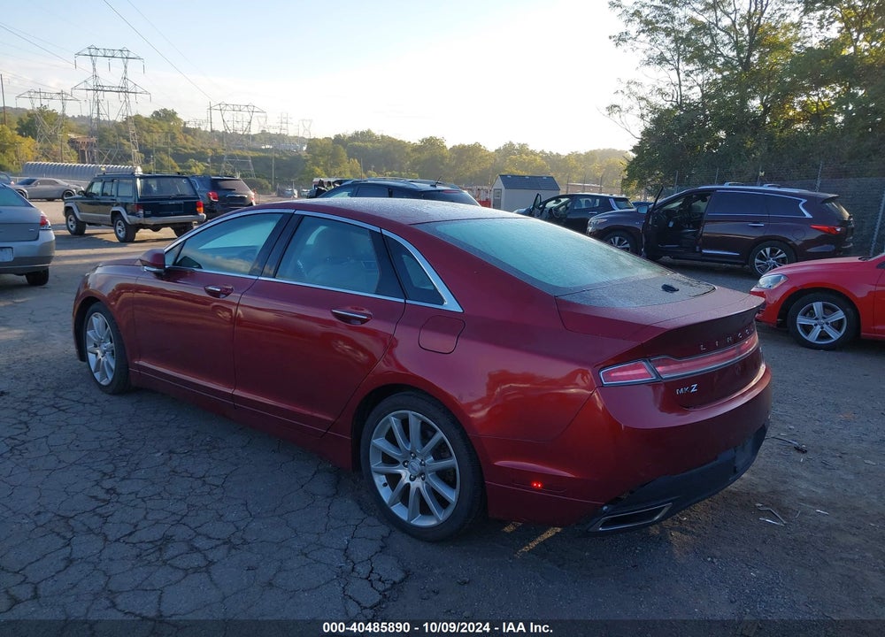 2016 LINCOLN MKZ HYBRID VIN: 3LN6L2LU8GR625599