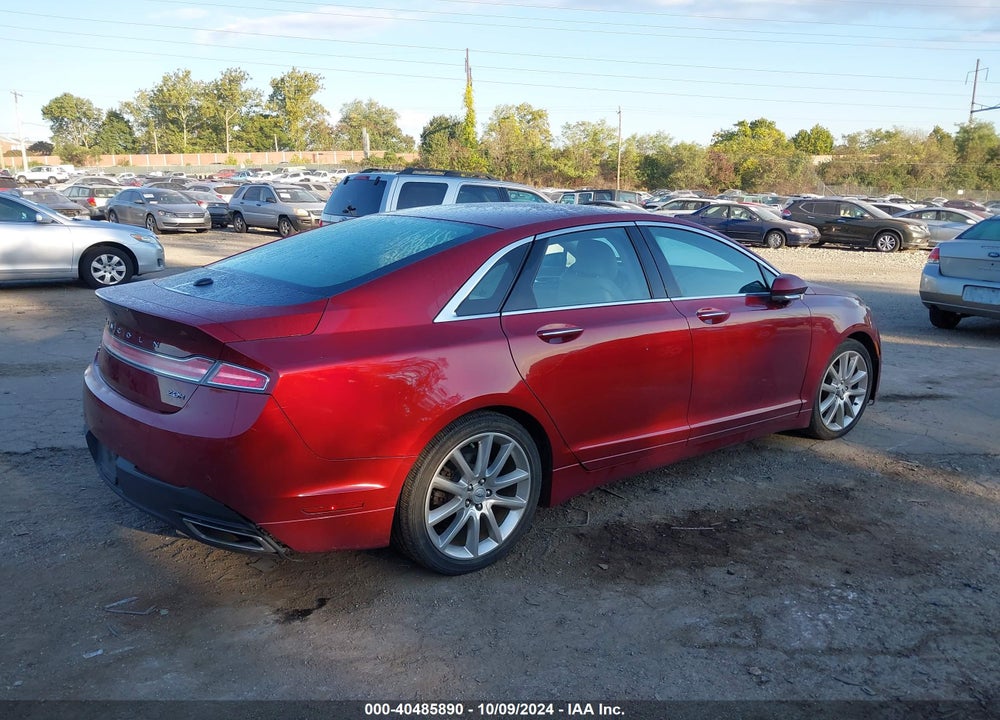 2016 LINCOLN MKZ HYBRID VIN: 3LN6L2LU8GR625599