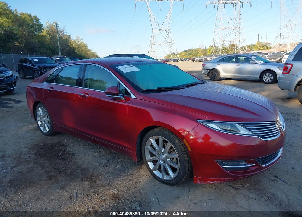 2016 LINCOLN MKZ HYBRID VIN: 3LN6L2LU8GR625599