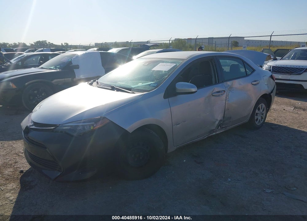 2017 TOYOTA COROLLA L VIN: 5YFBURHE9HP664221