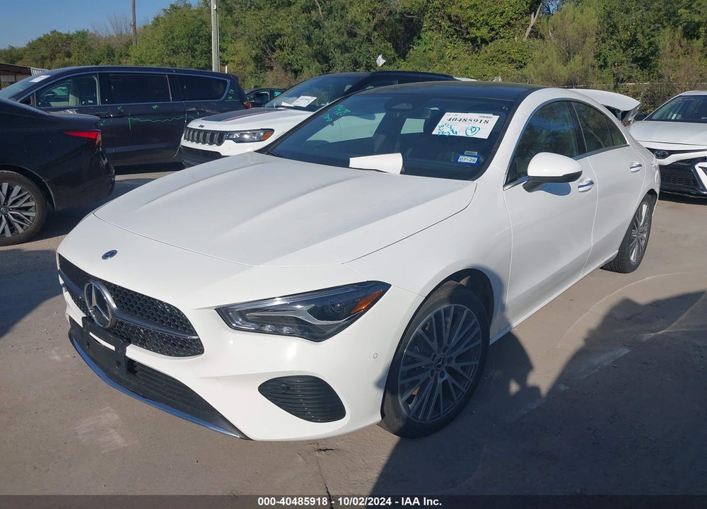 2025 MERCEDES-BENZ CLA 250 COUPE VIN: W1K5J4GB5SN516349