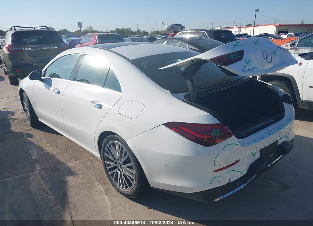 2025 MERCEDES-BENZ CLA 250 COUPE VIN: W1K5J4GB5SN516349