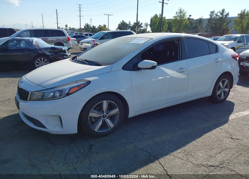 2018 KIA FORTE S VIN: 3KPFL4A75JE275652