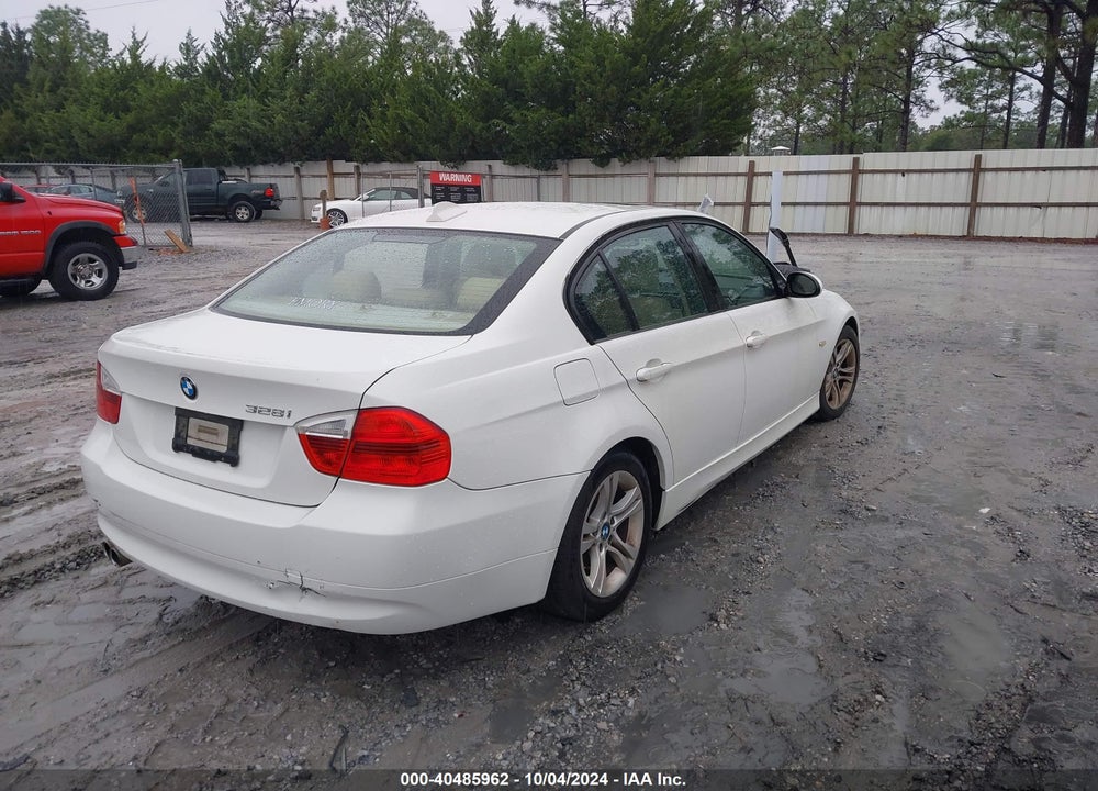 2008 BMW 328I VIN: WBAVA375X8NL51788