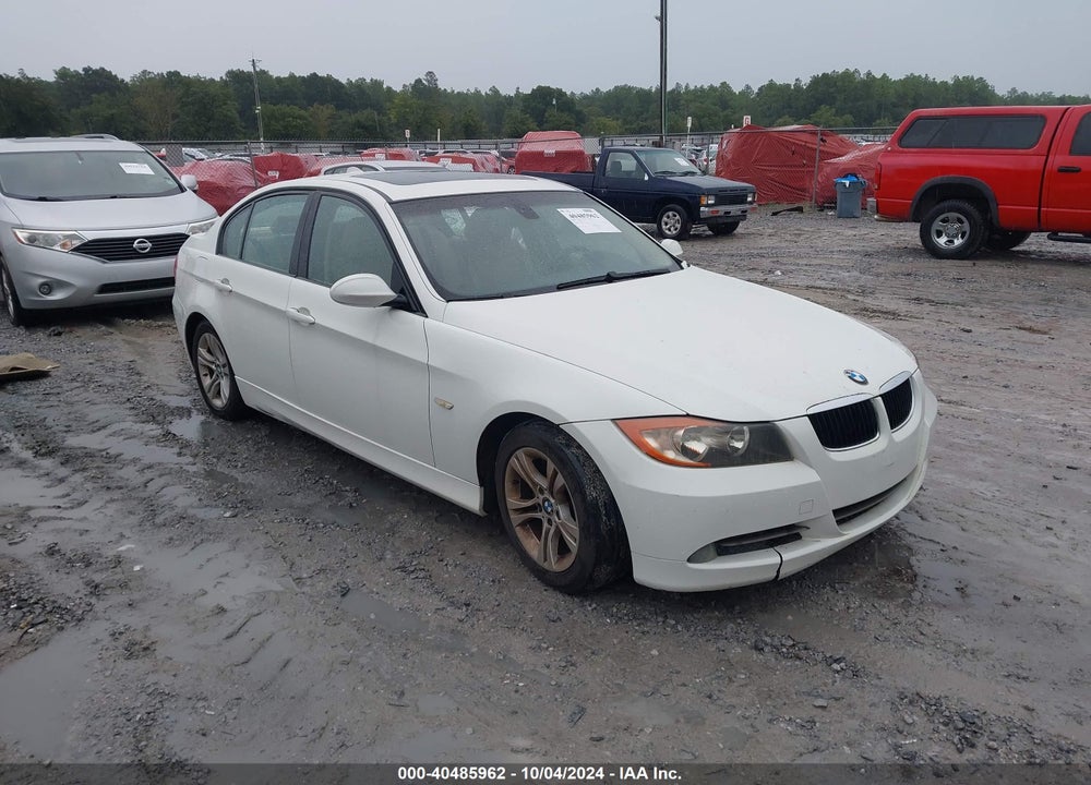 2008 BMW 328I VIN: WBAVA375X8NL51788
