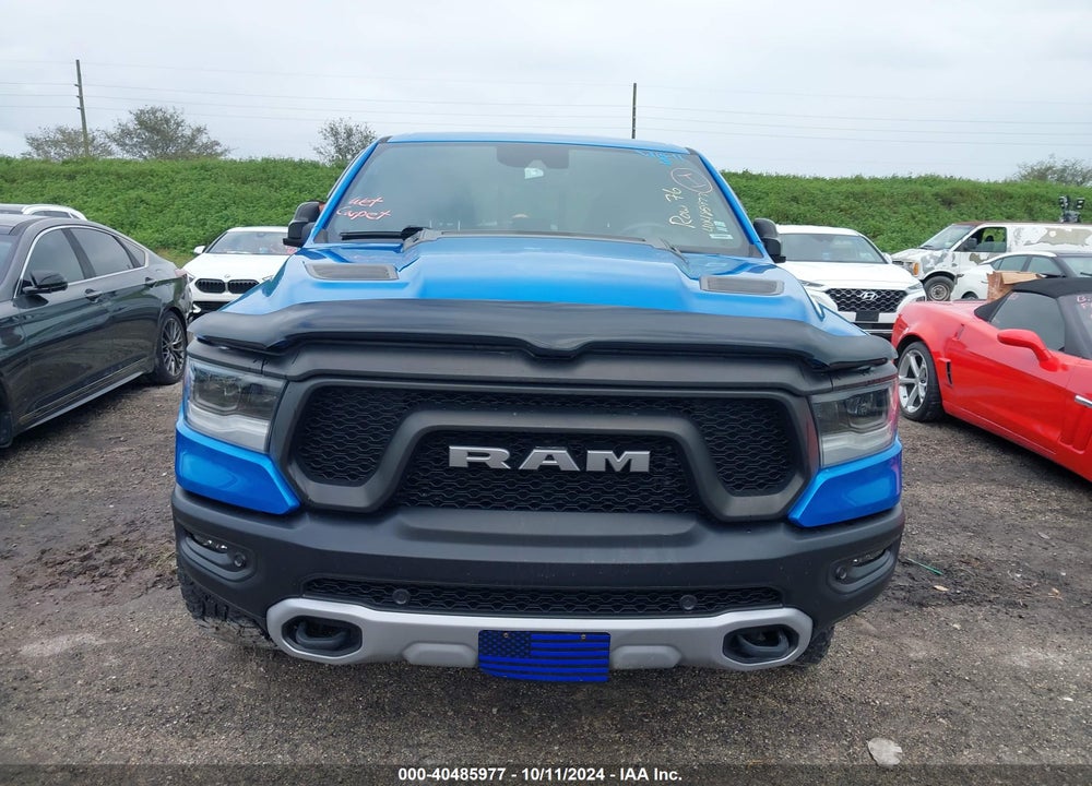 2021 RAM 1500 REBEL 4X4 5'7 BOX VIN: 1C6SRFLT8MN648483