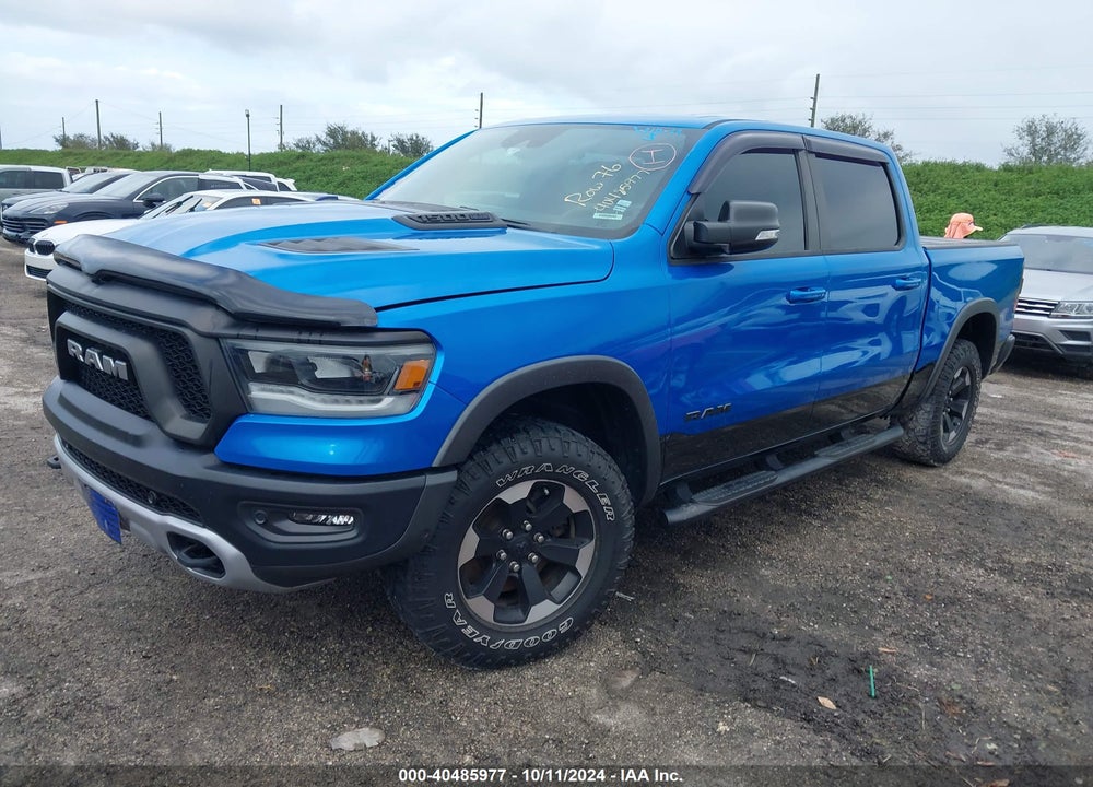 2021 RAM 1500 REBEL 4X4 5'7 BOX VIN: 1C6SRFLT8MN648483
